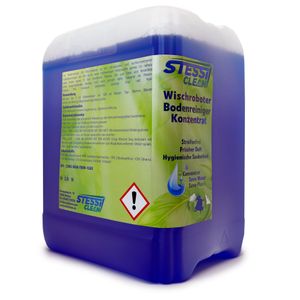 StessiClean Bodenreiniger Konzentrat | 25 Liter | für alle Wischroboter | pH-neutral | streifenfrei | frischer Apfelduft | für alle Böden