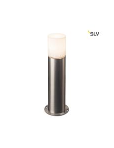 SLV Wegeleuchte Rox Acryl 60 Pole in Silber E27 IP44