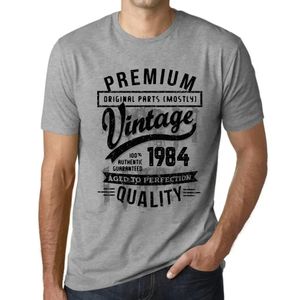 Herren Grafik T-Shirt Originalteile (meist) bis zur Perfektion gealtert 1984 – Original Parts (Mostly) Aged to Perfection 1984 – Geschenk 40.
