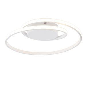LED Deckenleuchte, Ring Design, dimmbar, 39 cm, ZIBAL