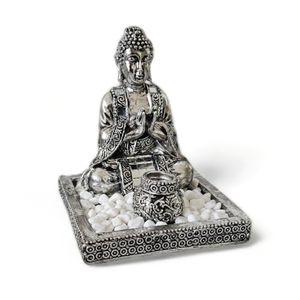 Räucherstäbchen-Halter Buddha Set inkl. Dekosteinen Räucher Zubehör