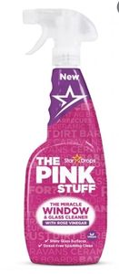 (Stardrops, The Pink Stuff Glass Rose, Glasreinigungsspray, 750ml