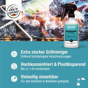 bio-chem Rauchharz-Entferner Grill & Backofenreiniger Konzentrat  (0.5 l)