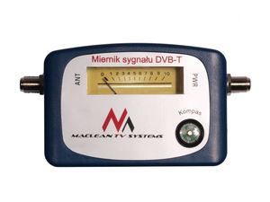 DVB-T satelitní vyhledávač digitálního televizního pozemního signálu Měřič síly signálu Maclean