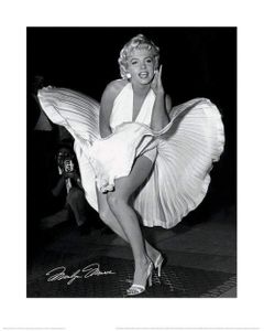 Kunstdruck Marilyn Monroe Seven Year Itch 60x80cm