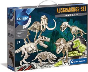 Clementoni 59258 Ausgrabungs-Set Dino Mega-Collection