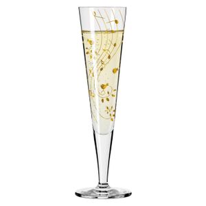 Ritzenhoff Champus Goldnacht Champagnerglas 02 NOTEN Sybille Mayer 2013
