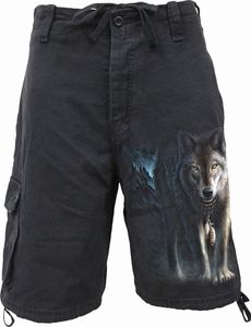 Spiral Direct - "From Darkness" Cargo šortky pre mužov/dámy Uni HE2459 (S) (Black)