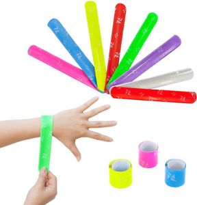 Oblique Unique 6 x Bunte Schnapparmbänder - Armbänder Kindergeburtstag Mitgebsel