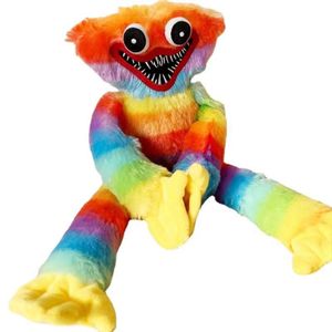 Huggy Wuggy Plüschtier 40cm Plüschfigur Spielfigur Plüschpuppe Poppy Playtime Regenbogen