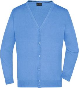 Klassische Baumwoll-Strickjacke glacier-blue, Gr. S Klassische Baumwoll-Strickjacke glacier-blue, Gr. S