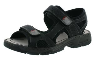 Rieker Pánske klasické sandále 26156 02 Farba:čierna Veľkosť: 45