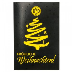 Borussia Dortmund BVB Weihnachtsgrußkarte