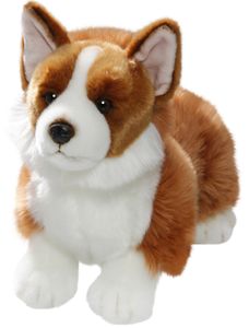 Carl Dick Corgi pes, délka cca 35 cm, výška cca 25 cm 3460 Plyšová hračka, měkká hračka, plyšové zvířátko