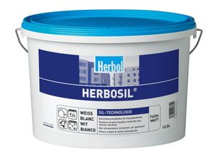 Herbol Herbosil Fassadenfarbe Weiß 5 Liter
