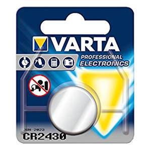 VARTA Lithium Knopfzelle "Professional Electronics" CR2430