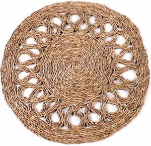 Okrúhla rohož z morskej trávy 60 cm