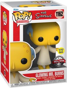 The Simpsons - Glowing Mr. Burns 1162 Glows Special Edition - Funko Pop! - Vinyl Figur