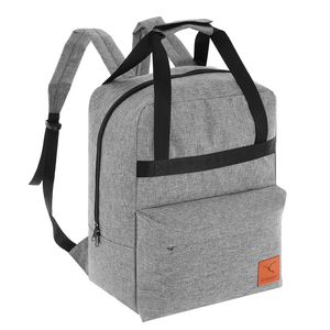 Granori 2-in-1 Damen Handgepäck Tasche Rucksack 40x30x25 cm – Trendiger, leichter & geräumiger Daypack für Urlaub, Schule & Alltag in grau