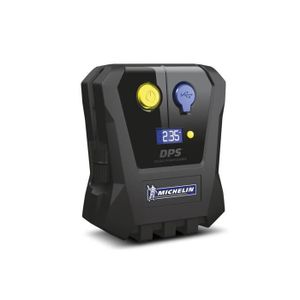 Compresor auto Michelin, 12V, 8 bar, cablu alimentare 2.7 m, 0.5KG , display digital alb