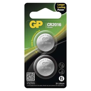 GP CR2016 CR2016 GP Lithium Knopzelle CR2016, Blister 2