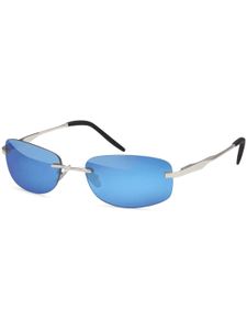 Gil Sonnenbrille Herren Desginer Metal Sonnen Sport Brillen Rechteck 100%UV400 30244 Blau