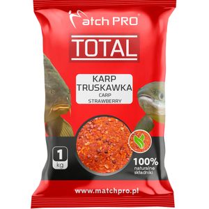 Zanęta Karpiowa MatchPro Total Karp Truskawka 1 kg