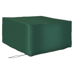 Ochranný kryt na záhradný nábytok 02-0178, oxford, zelený, 135 x 135 x 75 cm