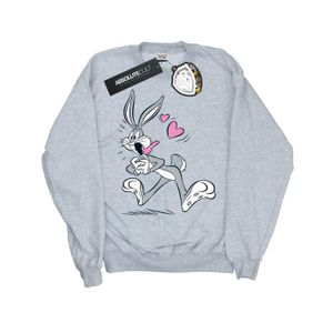 Looney Tunes - "Bugs Bunny In Love" Sweatshirt für Jungen BI22981 (140-146) (Grau)