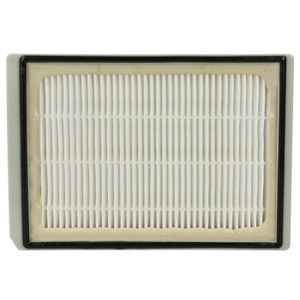 vhbw Staubsaugerfilter kompatibel mit Siemens Bosch C Super, Casa, Dino, E 320 Super, E730 Super Staubsauger - HEPA-Filter Grau Weiß