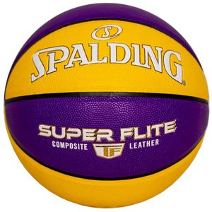Spalding Super Flite Ball 76930Z, Unisex, Basketballbälle, Gelb, Größe: 7 EU