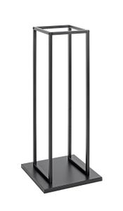 Haku Kaminholzständer, schwarz - Maße: 33 cm x 33 cm x 86 cm; 37592