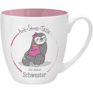 Anti-Stress Tasse - Für meine Schwester / Sheepworld 45507