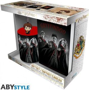 Pudełko upominkowe Harry Potter Trio (kubek ceramiczny, notatnik i brelok)