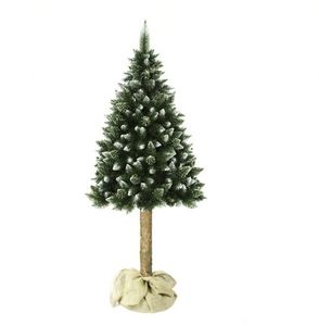 Künstlicher Weihnachtsbaum 180 cm Schnee Kiefer Christbaum Tannenbaum mit Stamm Diamond Pine
