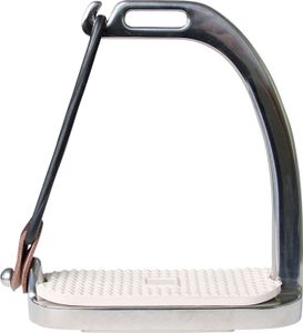 Waldhausen Safety Rubber Ring Steigbügel Silber 12 cm Silber 12 cm