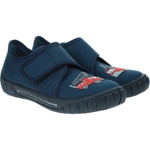 Superfit 8-00278 Bill Schuhe Kinder Hausschuhe Jungen Weite Mittel IV , Größe:23 EU, Farbe:Blau