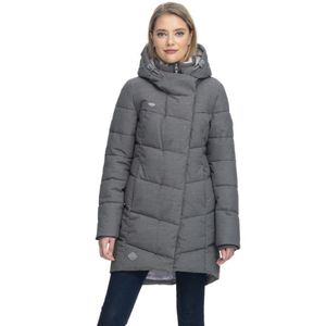 Ragwear Pavla Steppmantel Damen grey grau XS
