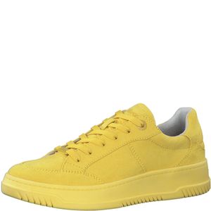 s.Oliver Damen Schnürschuhe Halbschuhe Sneaker 5-23600-30, Größe:41 EU, Farbe:Gelb