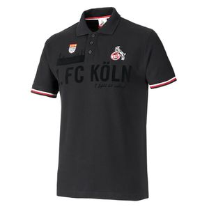 1. FC Köln Poloshirt „Schwarzer Weg" Gr. L