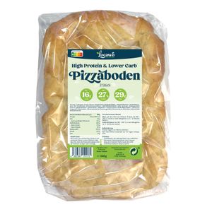 Locawo High Protein & Low Carb* Pizzaboden | Pizzabasis | Pinsaboden | vorgebacken 2 x 165g (330g)