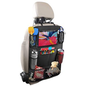 Auto Rücksitz Multifunktionale Aufbewahrungstasche Reise Rücksitz Schutz Kinder Rückenlehnentasche Rückenlehnenschutz