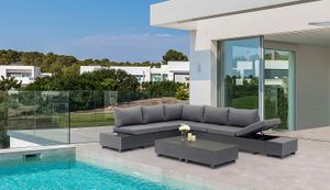 acamp Loungegruppe Torino 6tlg Aluminium
