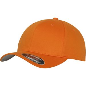 Urban Classics Flexfit Wooly Combed Cap Herren Basecap Einfarbig, Größe: L/Xl; Farbe: Orange