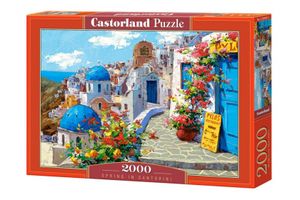 CASTORLAND Puzzle Jaro v Santorini 2000 dílků