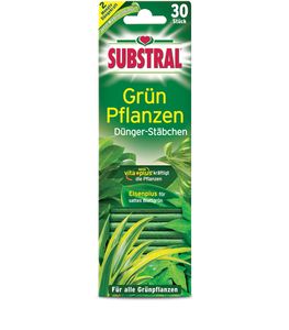 Substral Dünger-Stäbchen für Grünpflanzen - 30 Stück
