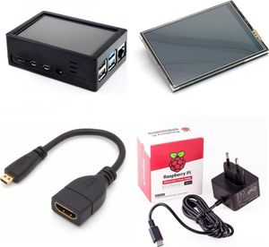 Display Gehäuse Kit für Raspberry Pi 4 B