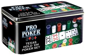 Pokerová sada Pro Texas Hold'em