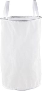 Klarstein Beerfest Bierfilter Zubehör Nylon Filtereinsatz mit formgebenden Stahlring und 2 Halteschlaufen (Ø 28 cm, 30 Liter Volumen, Porenweite: 200 µm) Weiß