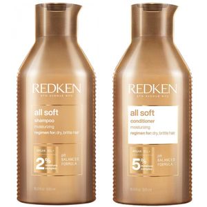 Redken All Soft Set - Shampoo 500 ml + Conditioner 500 ml